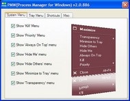 Process Manager for Windows screenshot